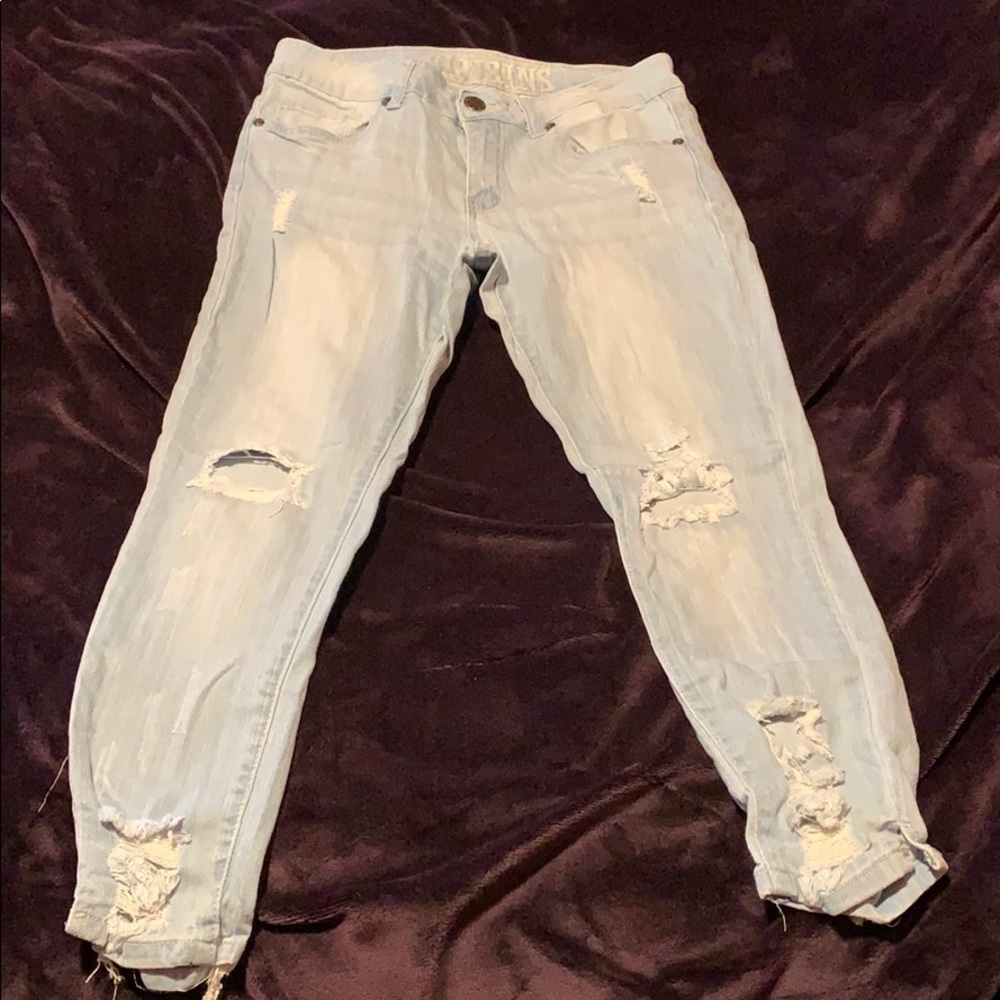 V.I.P. Distresses Skinny Jeans